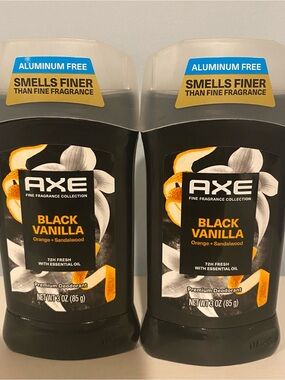 AXE Black Vanilla Aluminum-Free Deodorant Stick — Black